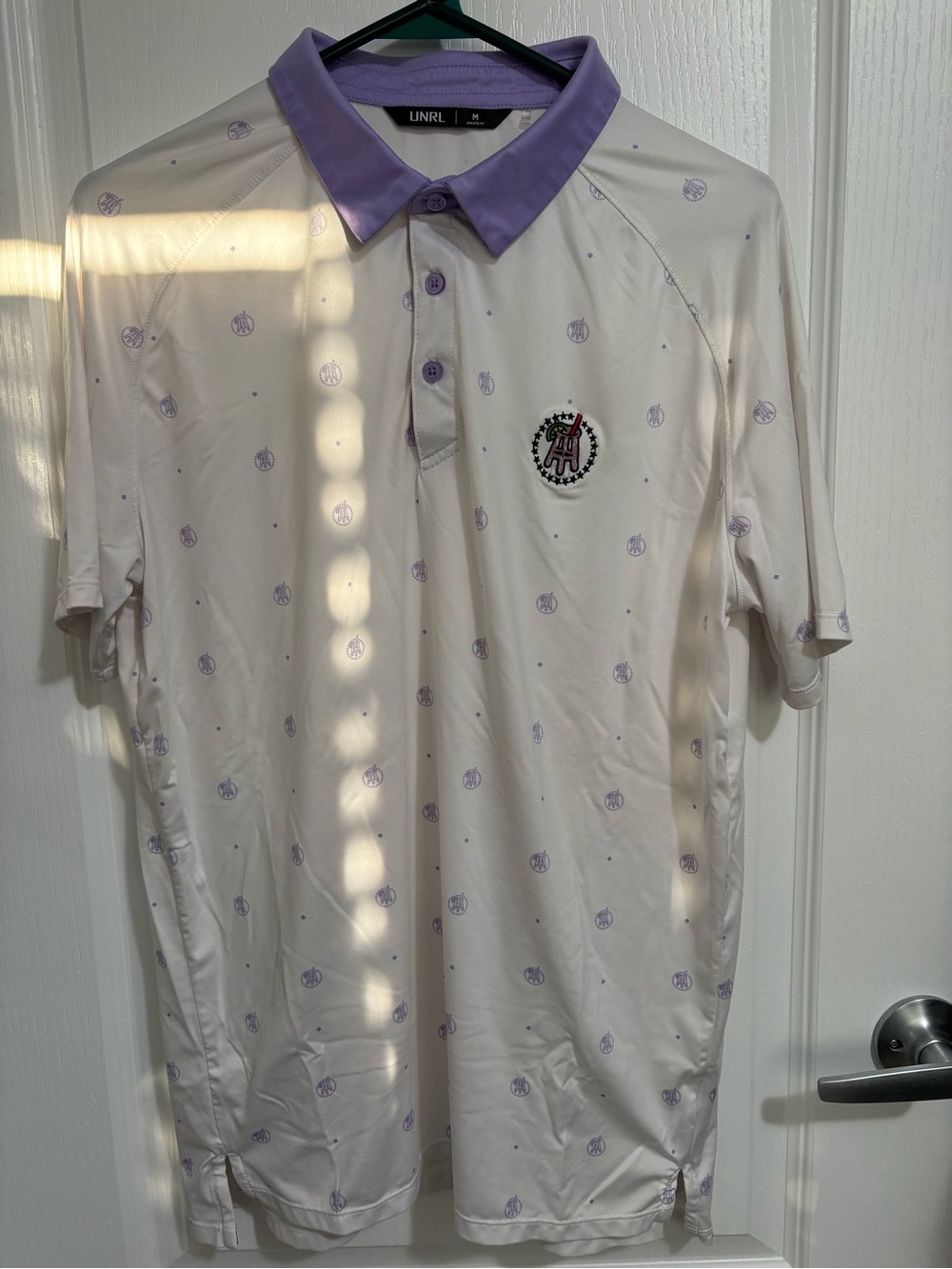 UNRL x Barstool Sports White Polo - Golf Shirt